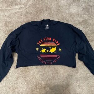 Disney The Lion King Cropped Sweatshirt
